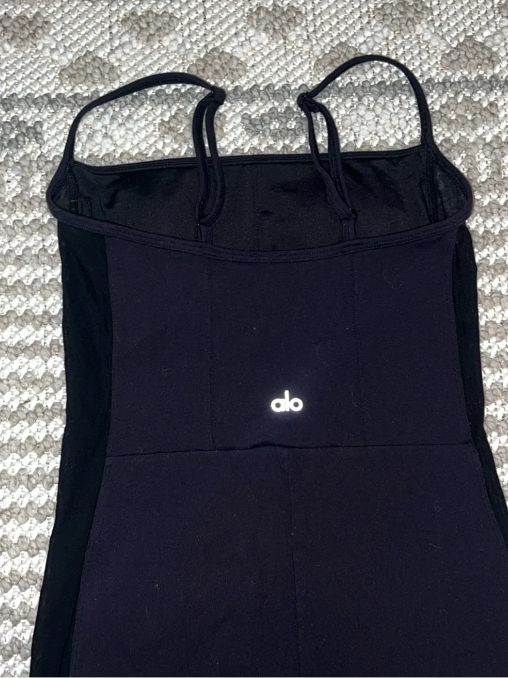 ALO YOGA Airbrush Mesh Everlasting Onesie